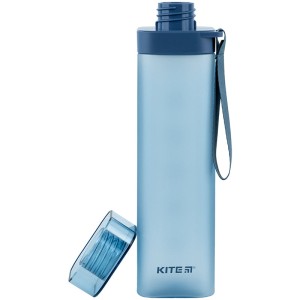Square water bottle Kite, 700 ml, blue