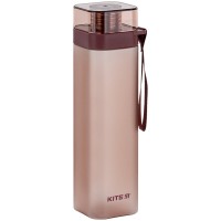 Square water bottle Kite, 700 ml, burgundy