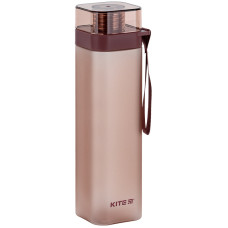 Square water bottle Kite K24-1210-3, 700 ml, burgundy
