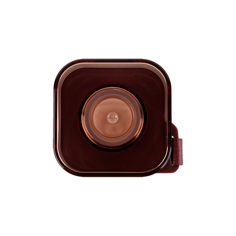 Stylish Square Water Bottle 700ml – Burgundy by Kite