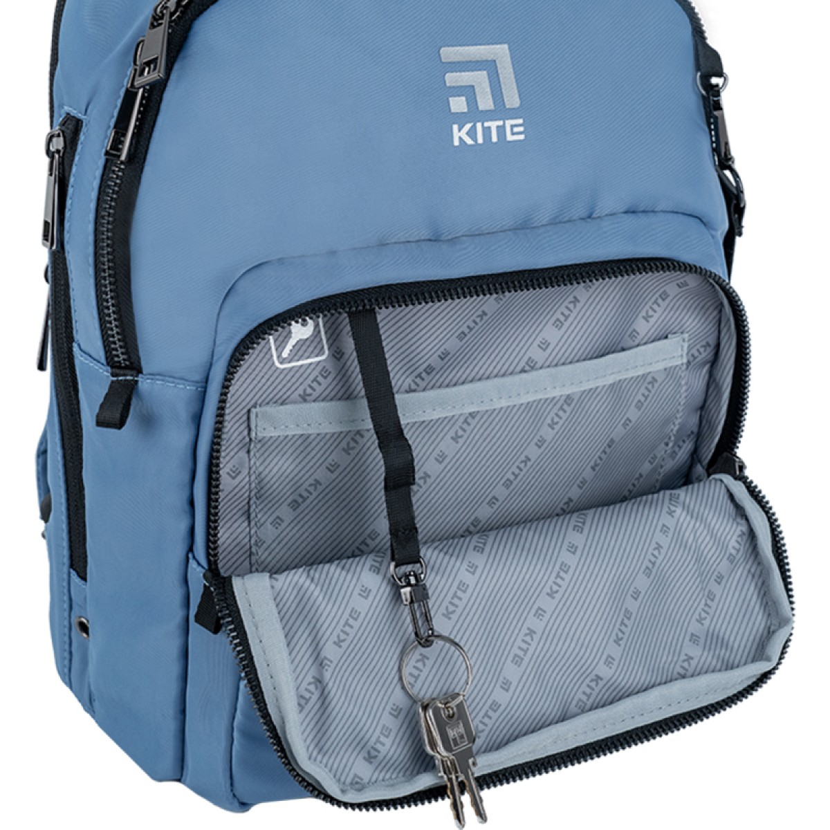 Blue Teen Backpack – Compact & Feature-Rich by Kite