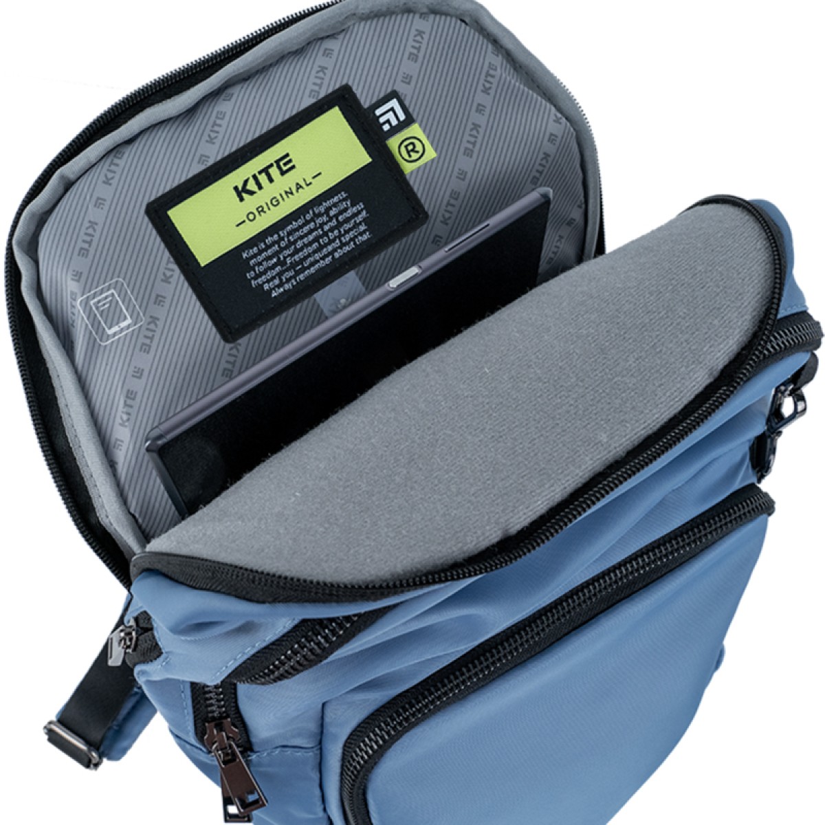 Blue Teen Backpack – Compact & Feature-Rich by Kite