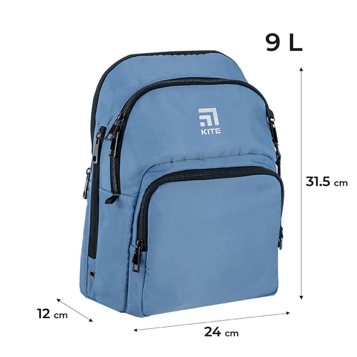 Blue Teen Backpack – Compact & Feature-Rich by Kite
