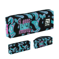 Pencil case Kite Black - Blue