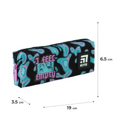 Pencil case Kite Black - Blue
