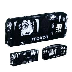 Kite Tokio Black Compact Pencil Case