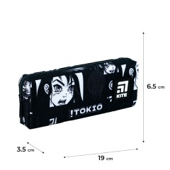Kite Tokio Black Compact Pencil Case