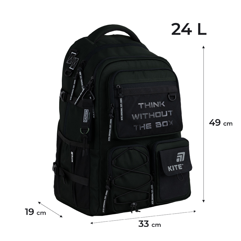 Maximum Capacity & Style: Kite XL Hacks Backpack for Teens