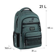Kite Education teens Backpack Monsters