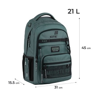 Kite Education teens Backpack Monsters