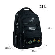 Kite Education teens Backpack Black