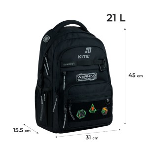 Kite Education teens Backpack Black