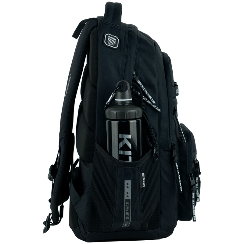 Multifunctional & Customizable Kite Black Backpack – K25-1019L-2