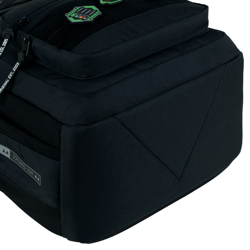 Multifunctional & Customizable Kite Black Backpack – K25-1019L-2