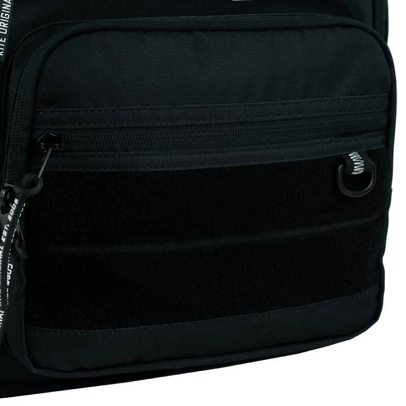 Multifunctional & Customizable Kite Black Backpack – K25-1019L-2