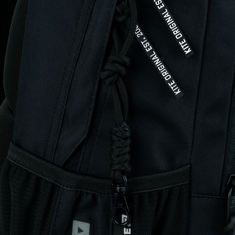 Multifunctional & Customizable Kite Black Backpack – K25-1019L-2