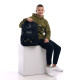 Multifunctional & Customizable Kite Black Backpack – K25-1019L-2