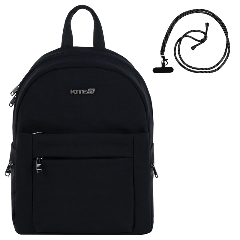 Kite Education Teens Backpack K25-1020S-1 Black