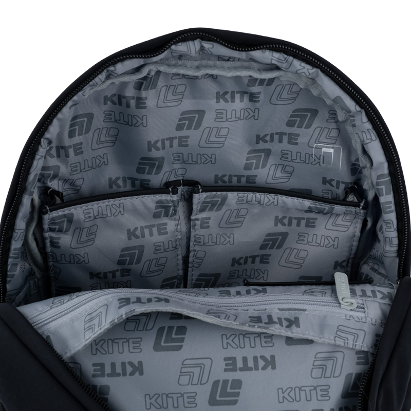 Kite Education Teens Backpack K25-1020S-1 Black