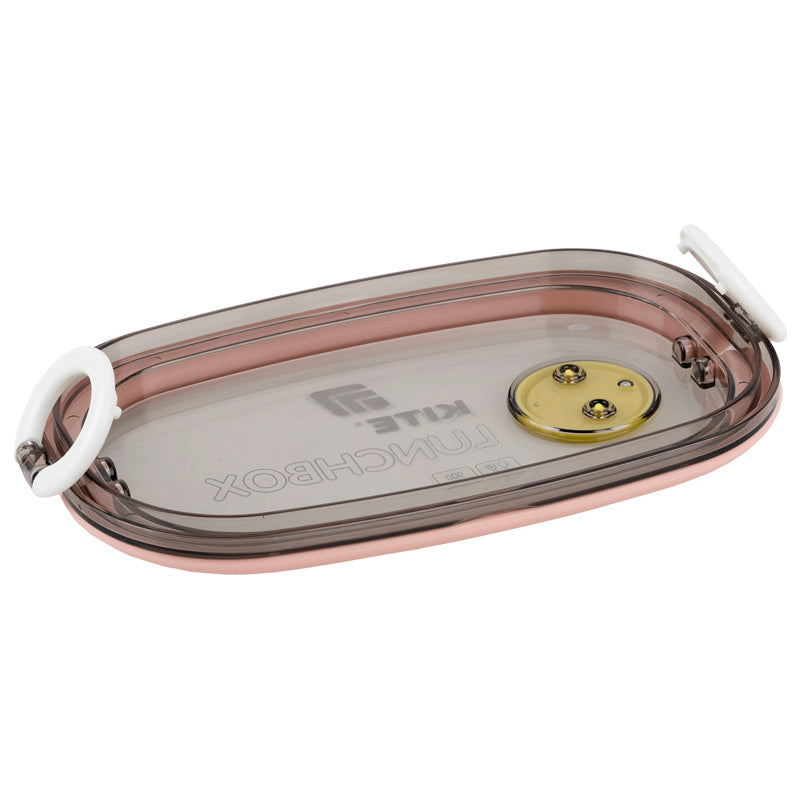 Kite Beige 900 ml Lunch Box – BPA-Free, Microwave Safe with Cutlery