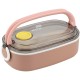 Kite Beige 900 ml Lunch Box – BPA-Free, Microwave Safe with Cutlery