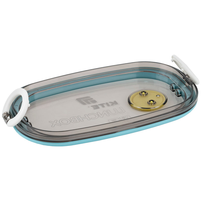 Kite Blue 900 ml Lunch Box – BPA-Free, Microwave Safe with Cutlery