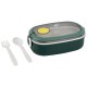 Kite Green 900 ml Lunch Box – BPA-Free, Microwave Safe with Cutlery