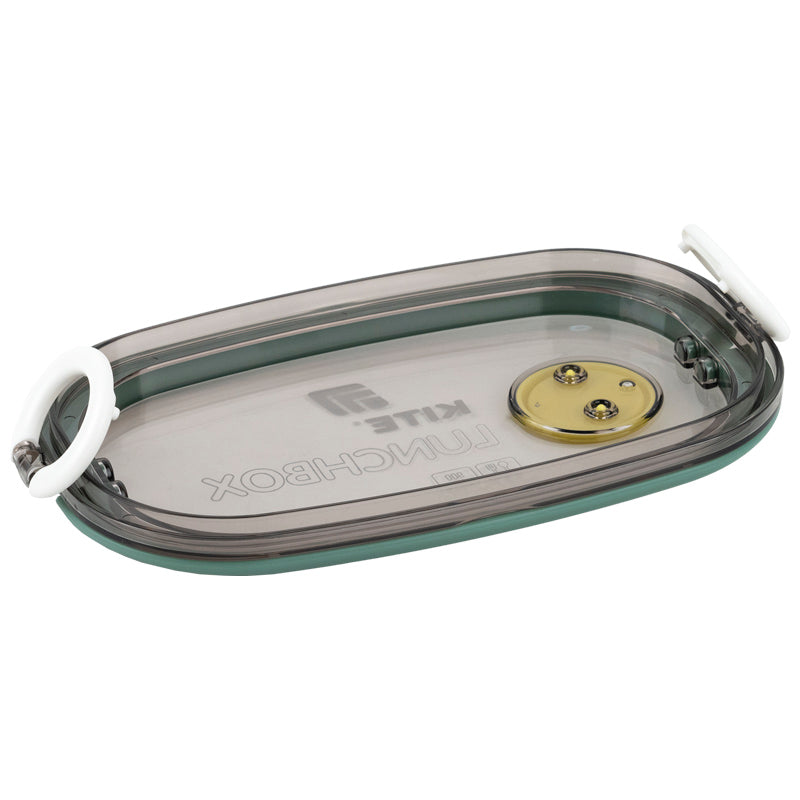 Kite Green 900 ml Lunch Box – BPA-Free, Microwave Safe with Cutlery