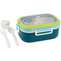 Kite Blue Divided Lunch Box 1100 ml