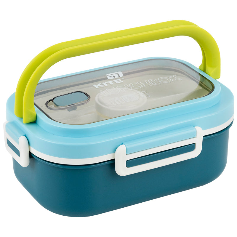 Kite Blue 1100 ml Divided Lunch Box – Four Containers Included
