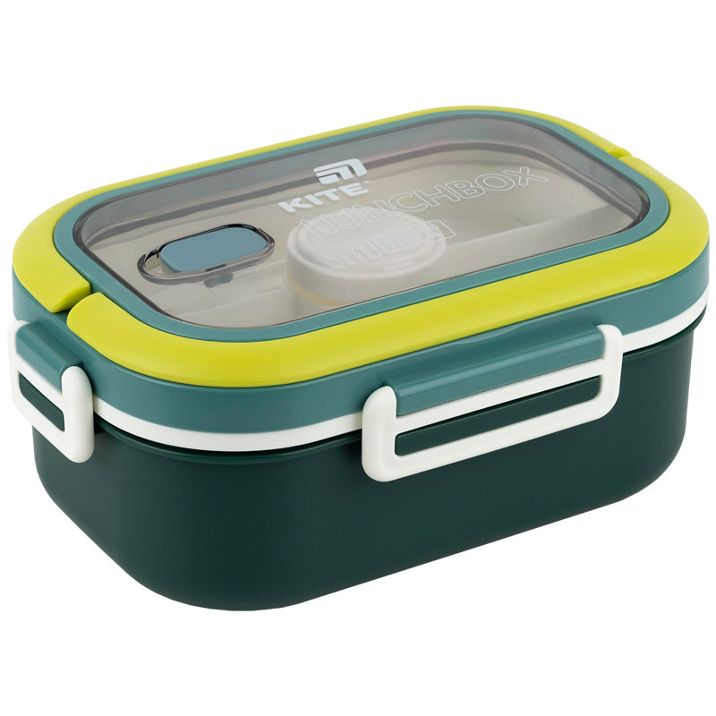 Kite Green 1100 ml Divided Lunch Box – Four Containers Included