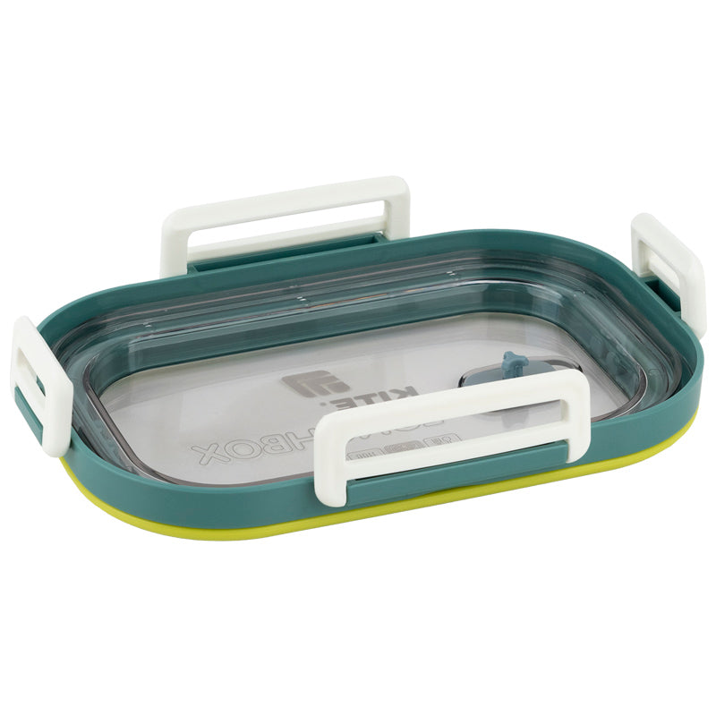 Kite Green 1100 ml Divided Lunch Box – Four Containers Included