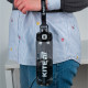 Black 800ml Reusable Water Bottle with Straw & Spout