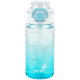 Blue Water Bottle 600ml – Spout & Straw Dual Use