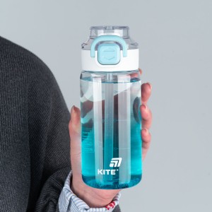 Water bottle Kite, 600 ml, blue