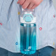 Blue Water Bottle 600ml – Spout & Straw Dual Use