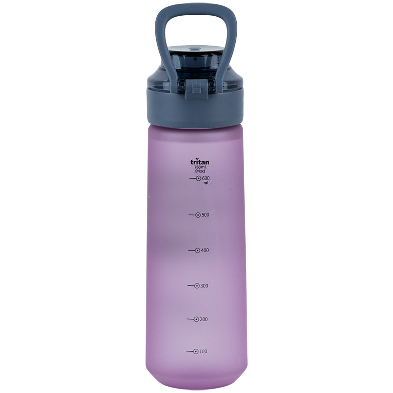 Kite Purple 760 ml Water Bottle – Straw and Cup Lid, BPA-Free Tritan