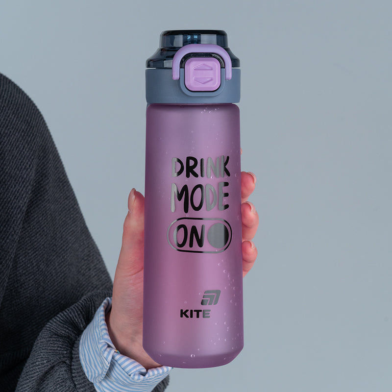 Kite Purple 760 ml Water Bottle – Straw and Cup Lid, BPA-Free Tritan
