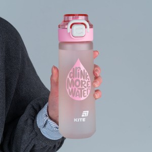 Kite Gray & Pink Water Bottle 760 ml
