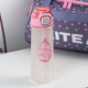 Kite Gray and Pink 760 ml Water Bottle – Straw and Cup Lid, BPA-Free
