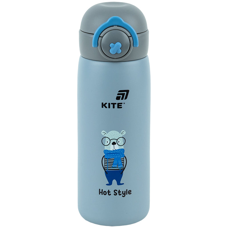 Kite Hot Style 430 ml Children's Thermos – 6-Hour Insulation with Fruit Filter