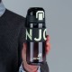 Kite Gray 550 ml Water Bottle – BPA-Free Tritan, Button Lid
