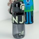 Kite Gray 550 ml Water Bottle – BPA-Free Tritan, Button Lid