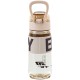 Kite Brown 550 ml Water Bottle – BPA-Free Tritan, Button Lid