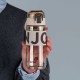 Kite Brown 550 ml Water Bottle – BPA-Free Tritan, Button Lid