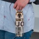 Kite Brown 550 ml Water Bottle – BPA-Free Tritan, Button Lid