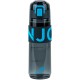 Kite Black and Blue 680 ml Water Bottle – BPA-Free Tritan, Button Lid
