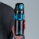 Kite Black and Blue 680 ml Water Bottle – BPA-Free Tritan, Button Lid
