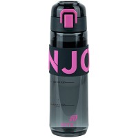 Kite Black & Pink Water Bottle 680 ml