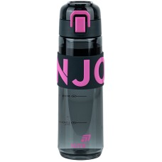 Kite Black & Pink Water Bottle 680 ml